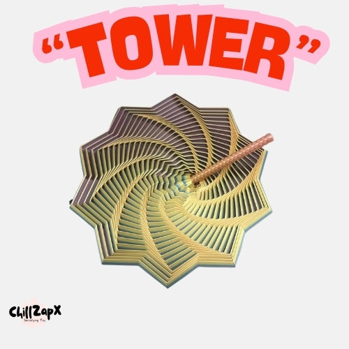3D Printed Fidget Toy - Tower